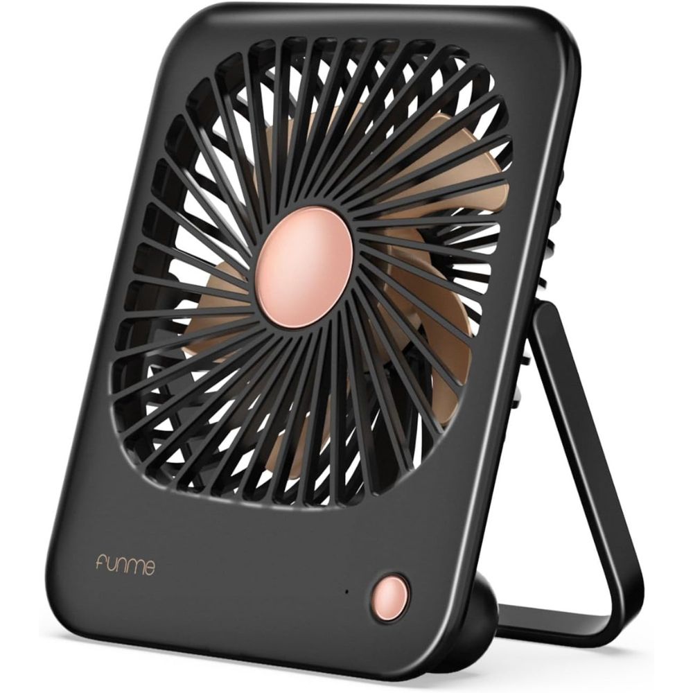 Funme Foldable Silent Desk Fan - 3000mAh with Strong Wind Output