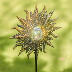 Garden Hollow Metal Solar Light - Waterproof LED for Walkway Yard