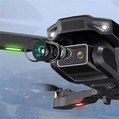 H16 4K Dual Lens Brushless Folding Drone Optical Flow - 3 Battery