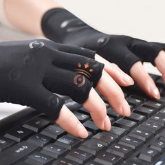 Half Finger Compression Gloves for Typing Carpal Tunnel Relief