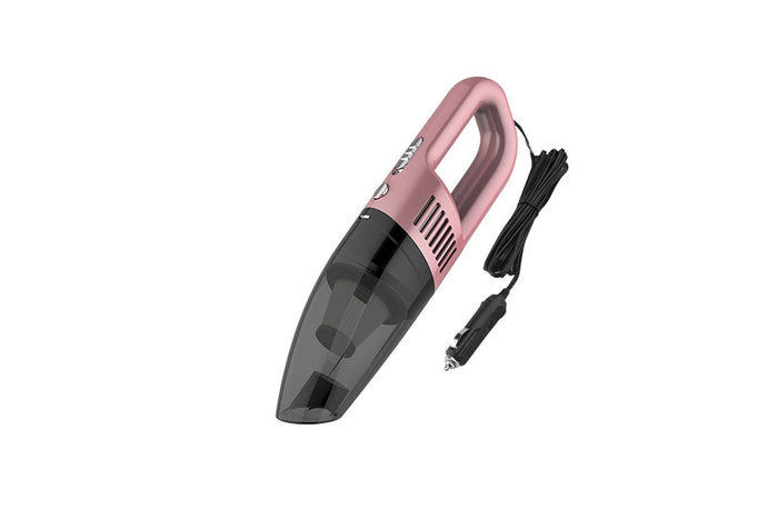 Rose Gold Handheld Car Vacuum Cleaner - Cordless for Home, Car, Office, Pet