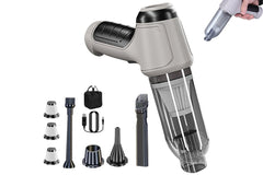 Portable Cordless Car Vacuum Cleaner - Rechargeable for Home or Auto