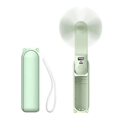 3-in-1 Handheld Pocket Fan - USB-C Rechargeable Mini Battery Operated