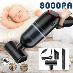 Cordless Mini Handheld Vacuum Cleaner - Home and Car Dust Blower