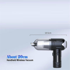 Cordless Car Vacuum Cleaner - 12000Pa Super Suction Brushless Motor