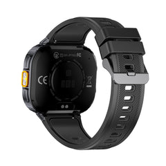 2.0-Inch Smart Fitness Watch with Flashlight and Health Tracker