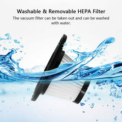 Rechargeable Handheld Car Vacuum - Wireless Wet Dry Cleaner for Home