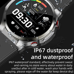 INF Smartwatch ECG Pulse Blood Oxygen Sleep Monitor Dark Gray