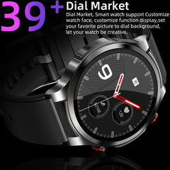 INF Smartwatch ECG Pulse Blood Oxygen Sleep Monitor Dark Gray