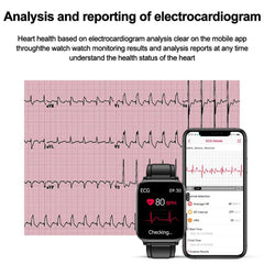 INF Smartwatch Heart Rate Sleep Monitor Pedometer IP68