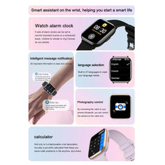 IP68 Waterproof Smart Watch Fitness Tracker