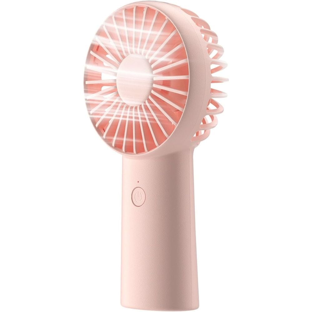 4000mAh USB Rechargeable Pocket Fan - Pink