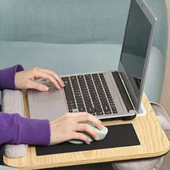 Lap Desk Laptop Stand with Tablet and Phone Holder for Bed