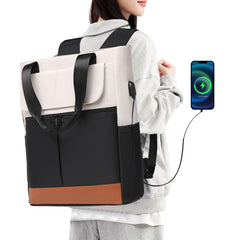 Laptop Backpack with USB Port for Work and Travel