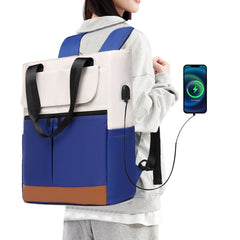 Laptop Backpack with USB Port for Work and Travel