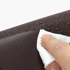 Large Water-Resistant Leather Desk Pad Protector - Non-Slip Mat