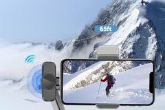 Plug and Play Wireless Lavalier Microphone - For Audio Video Recording