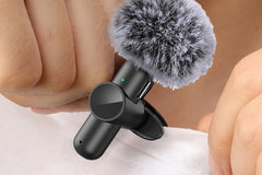 Plug and Play Wireless Lavalier Microphone - For Audio Video Recording