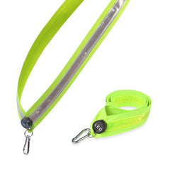 LED Reflective Belt Sash with 3 Light Modes for Night Running