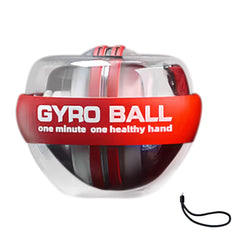 LED Auto-Start Gyro Ball Wrist Strengthener Forearm Exerciser