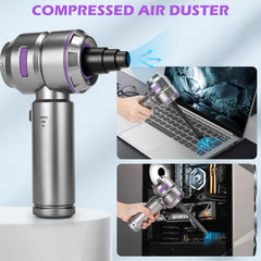 Portable Cordless Handheld Vac - Rechargeable Car Cleaning Tool