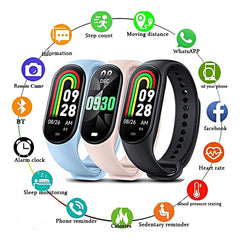 M8 Smart Bracelet Fitness Tracker with Blood Pressure and Heart Rate