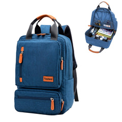 Men¡¯s Large Canvas Laptop Backpack School Travel Bag