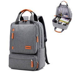 Men¡¯s Large Canvas Laptop Backpack School Travel Bag