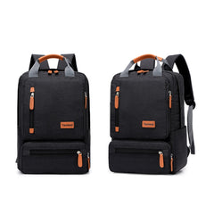 Men¡¯s Large Canvas Laptop Backpack School Travel Bag