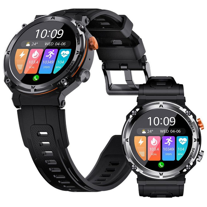 Military Smart Watch 1.39-Inch with Health and Sports Tracker