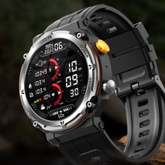 Military Smart Watch 1.39-Inch with Health and Sports Tracker