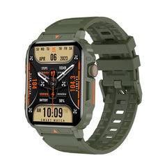 Military Smart Watch 1.95-Inch with Sleep and Fitness Tracker