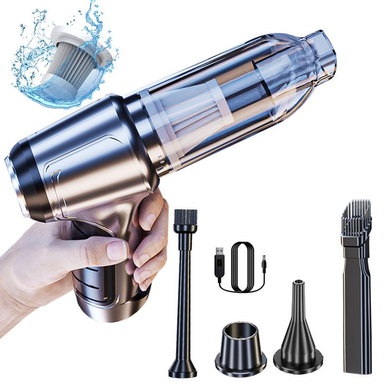 Mini Cordless Car Vacuum Cleaner - Powerful Home & Auto Cleaning Tool