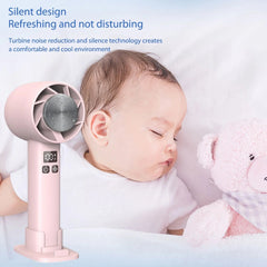 Mini USB Cooling Fan - Handheld with Semiconductor Refrigeration - 1800mAh