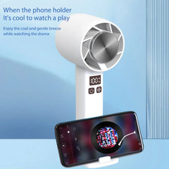 Mini USB Cooling Fan - Handheld with Semiconductor Refrigeration - 1800mAh