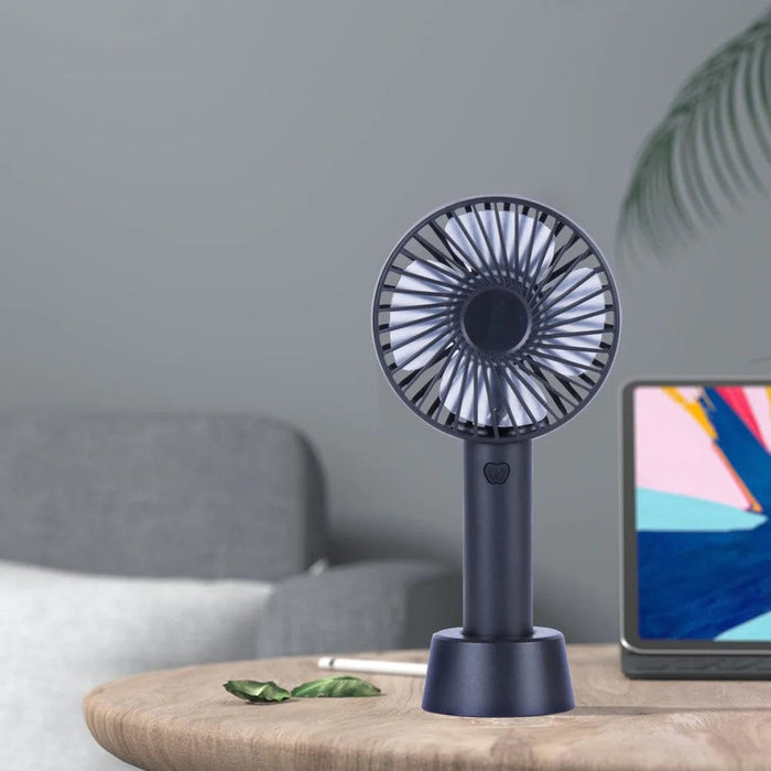 Mini USB Rechargeable Table Fan with Stand