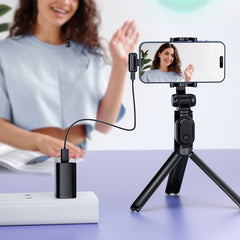 Type-C Mini Wireless Lavalier Microphone - AI Noise Reduction Charging Case