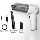 Mini Wireless Car Vacuum - USB Rechargeable Handheld Cleaner