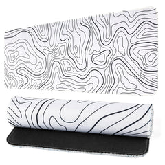 Gaming Mouse Pad with Anti-Slip Base for Keyboard and Mouse