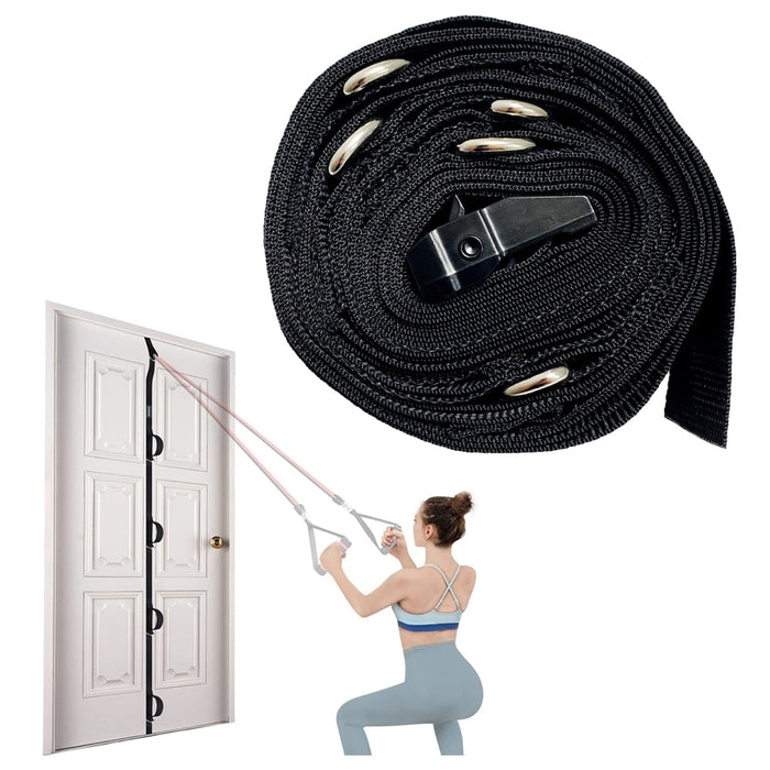 Multi-Point Door Anchor Strap for Resistance Band Exercises