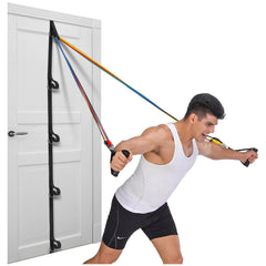 Multi-Point Door Anchor Strap for Resistance Band Exercises
