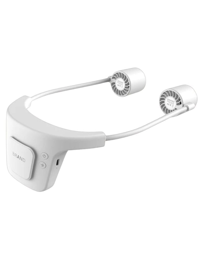 USB Rechargeable Neck and Back Cooling Fan for Summer