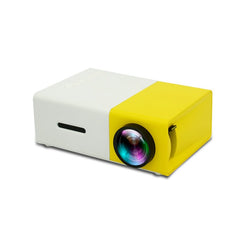 Mini Projector ¨C HDMI/USB, Remote Control, Yellow