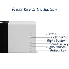 Mini Projector ¨C HDMI/USB, Remote Control, Yellow