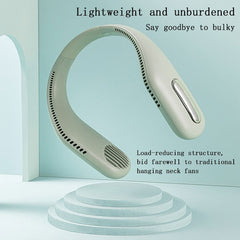 Nevenka Green USB Neck Fan - Rechargeable 360? Cooling 3 Speeds