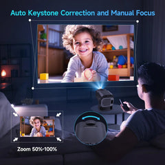 Mini Android 11 Projector ¨C Black