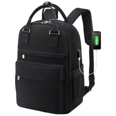 16 inch Oxford Laptop Backpack with USB Charging Port