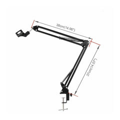 BM800 Studio Condenser Microphone Kit with Suspension Arm