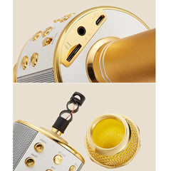 Bluetooth Wireless Karaoke Mic Speaker with USB for KTV
