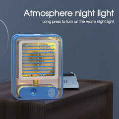 Ozoffer Mini USB Personal Desk Air Conditioner Fan - Portable Cooler